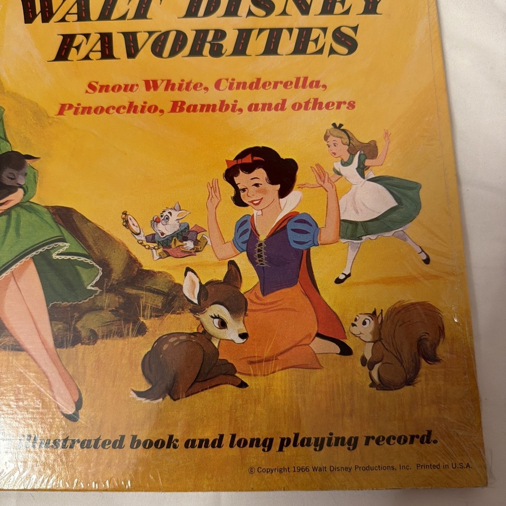 Disney 1966 Mary Martin Sings Walt Disney Favorites 33 1/3 SEALED 3943 - Picture 11 of 16